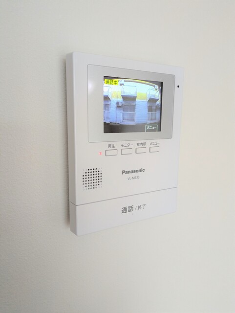 セキュリティ　☆ＴＶモニター付きインターホン☆※同タイプ参考写真