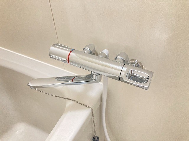 バス・シャワールーム　蛇口交換しました！