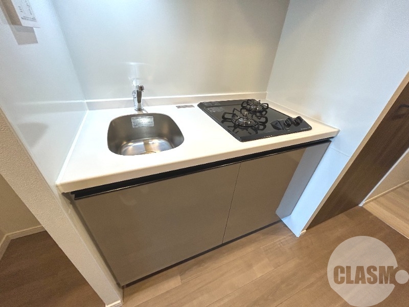 キッチン　２口コンロのシステムキッチン♪