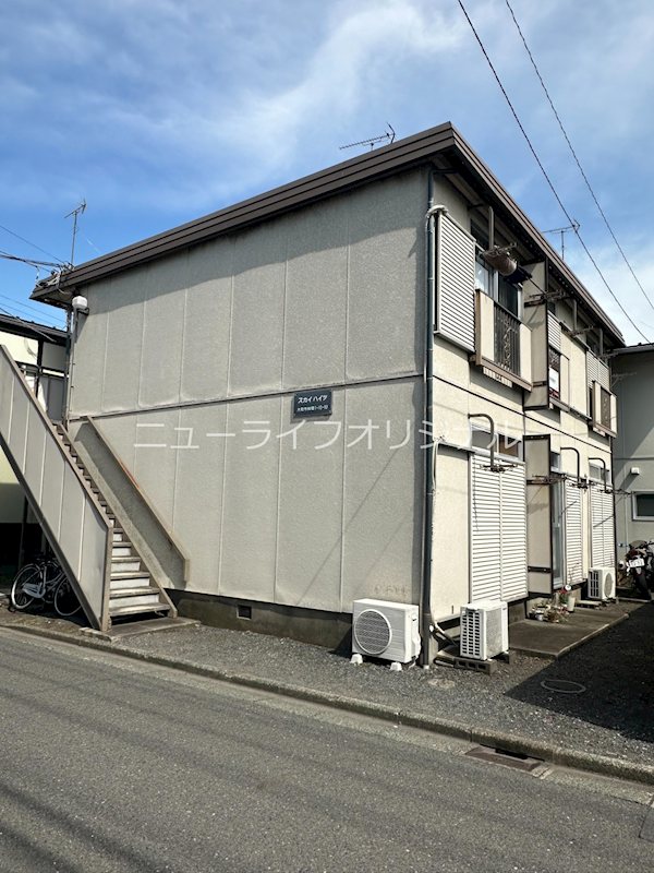 建物外観　安心の品質、積水ハウス施工のアパートです。