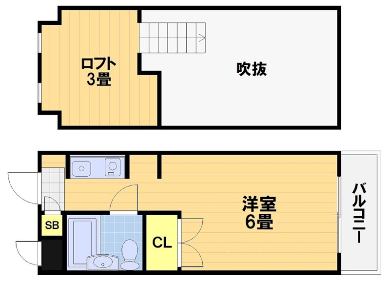 第46長栄MKフレグランス桂の間取り