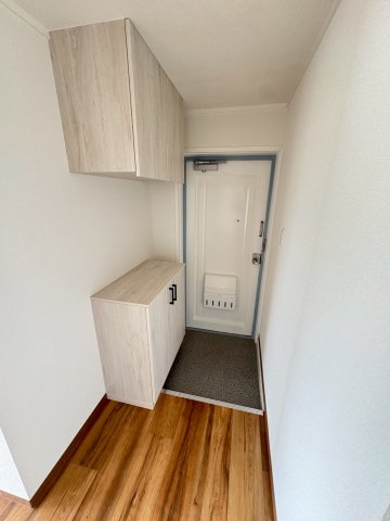 玄関　落ち着いた玄関です