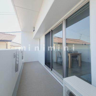 バルコニー　※写真は別号室のものですので現状優先とさせていただきます