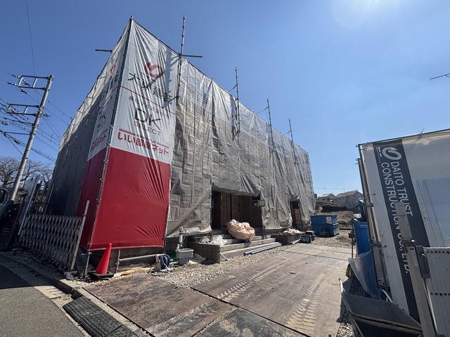 建物外観　～頑張って建築中～