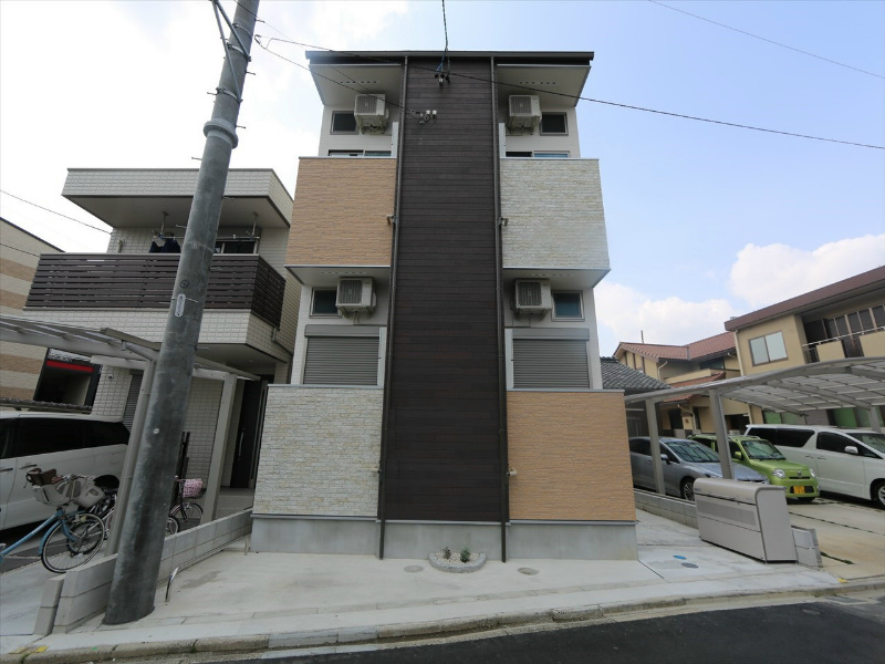 建物外観　外観　デザイナーズ　光インターネット無料