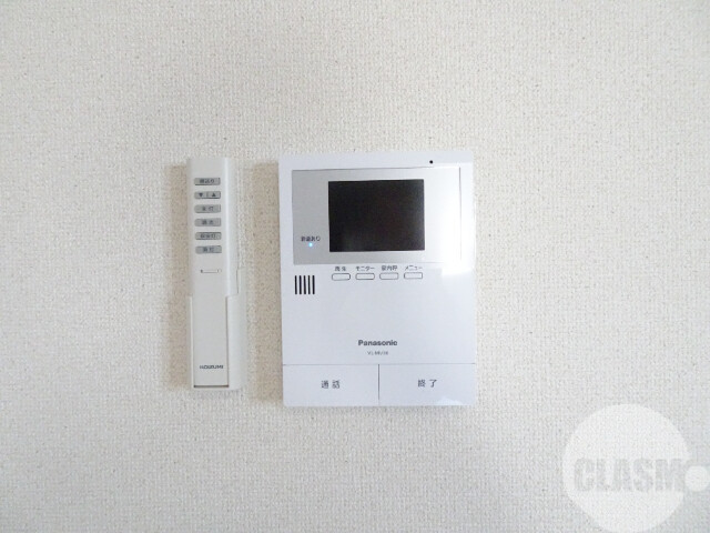 セキュリティ　来訪者が確認できるモニターホン♪