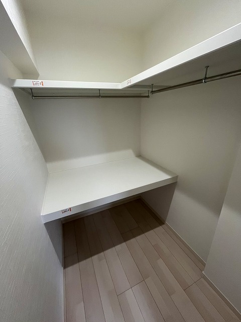 収納　大容量ウォークインクローゼット♪