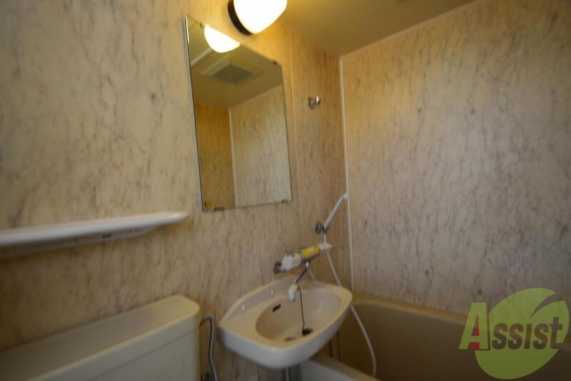 洗面設備　ちょこんとした洗面癒されますね