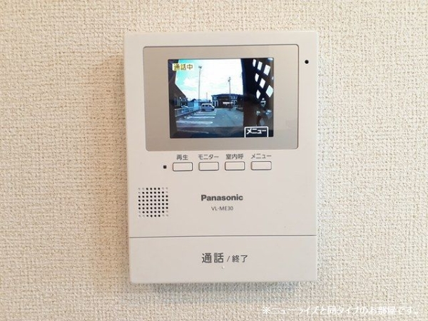 セキュリティ　※参考写真　同建築メーカー施工の同間取完成他物件のものです。