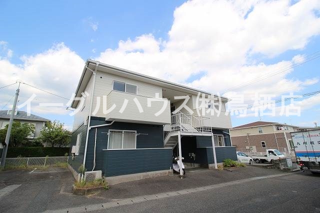 建物外観　全室角部屋タイプ