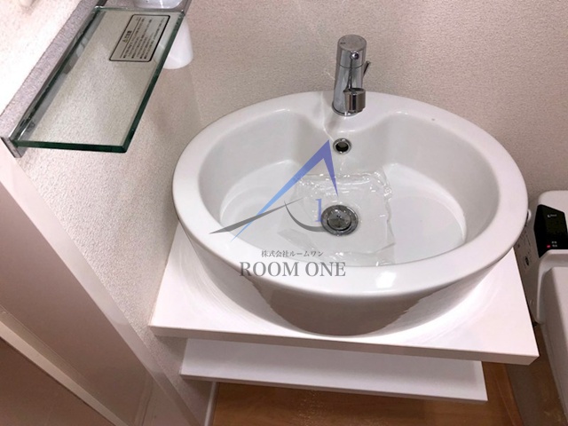 洗面設備　洗面台です。