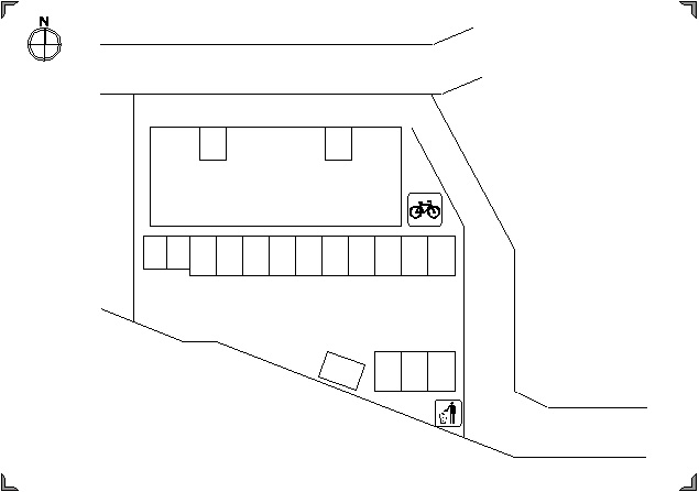 駐車場　区画図