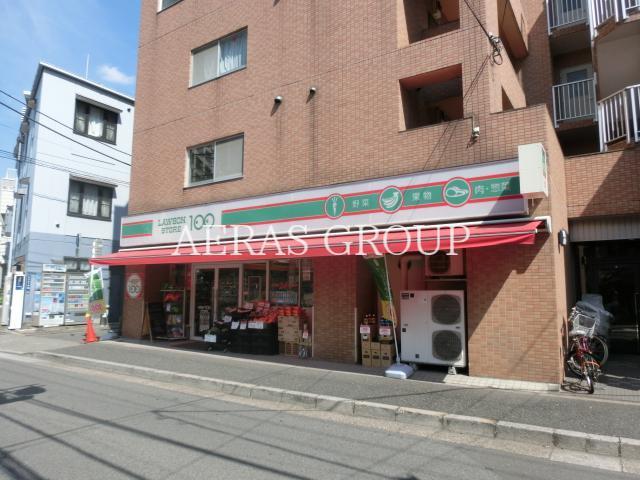 コンビニ　ローソンストア100王子神谷店（コンビニ）まで163m