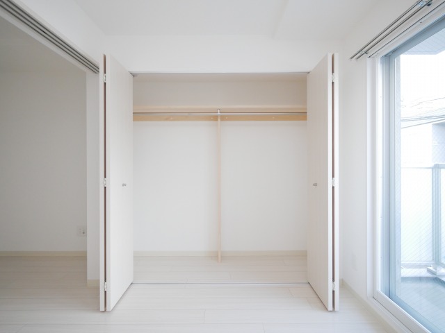 収納　大きめのクローゼット完備しています♪
