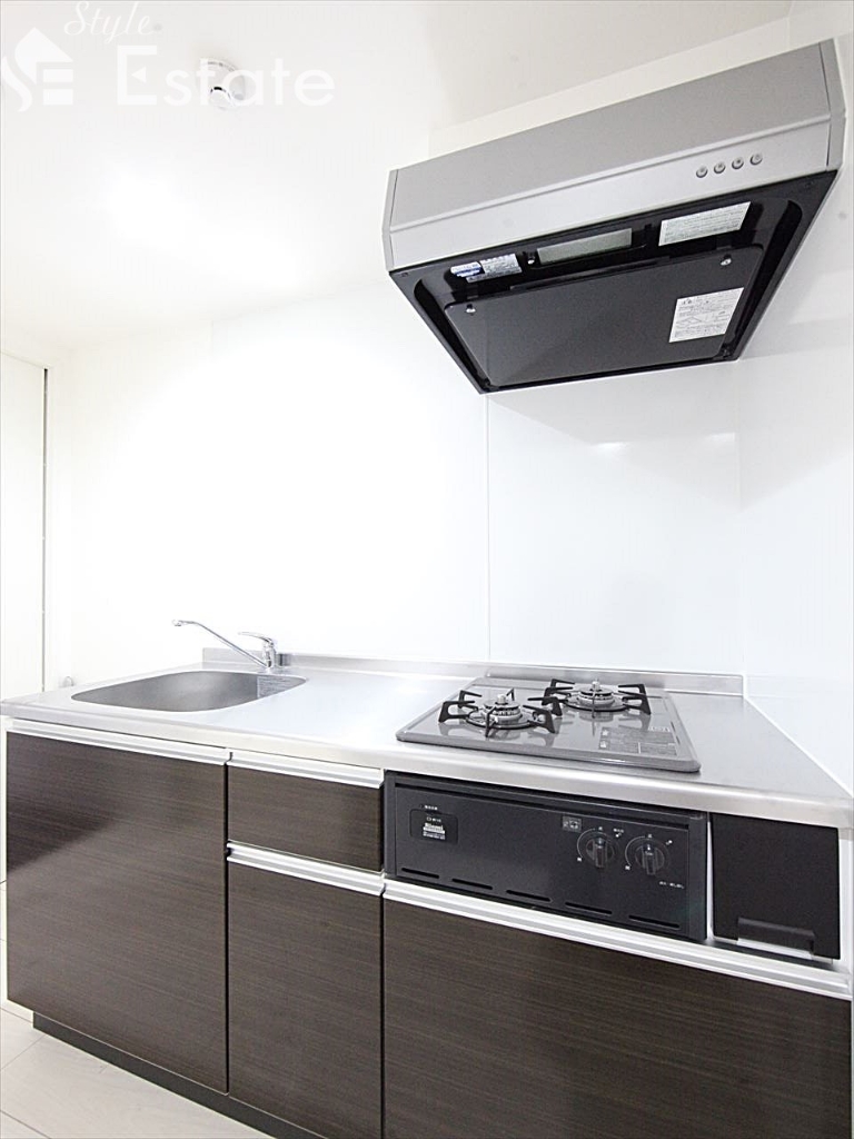 キッチン　システムキッチン　2口コンロ