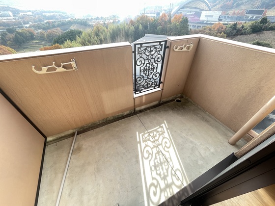 バルコニー　※別部屋の写真です