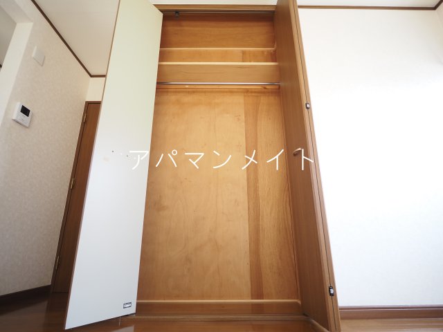 収納　クローゼットです