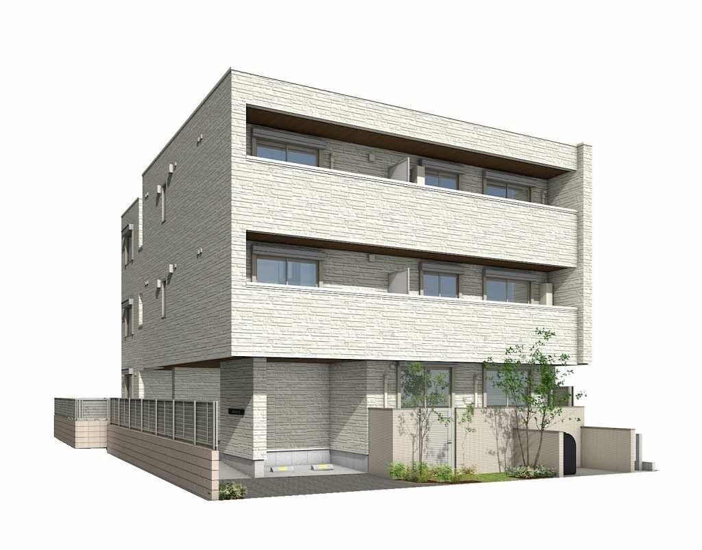 建物外観　外観パース