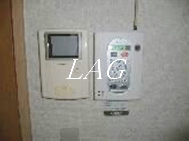 セキュリティ　モニター付きインターフォンです。