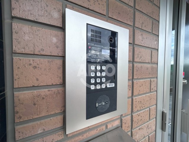 セキュリティ　ベルジュ大和川　オートロック