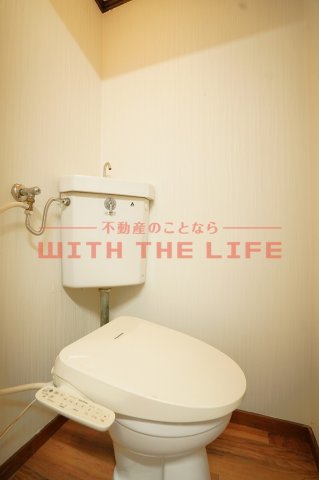 トイレ　ゆったりとした空間のトイレです
