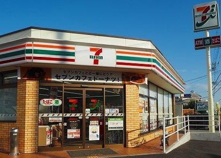 コンビニ　セブンイレブン明石魚住清水店（コンビニ）まで800m