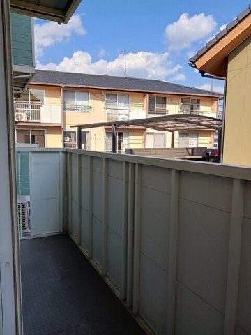 バルコニー　バルコニー付きです