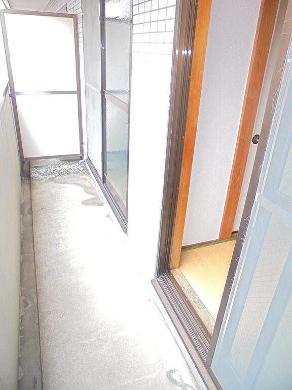 バルコニー　※別部屋参考写真☆