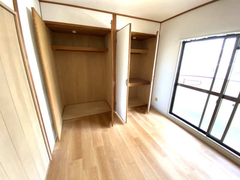 収納　収納もきちんと確保です。