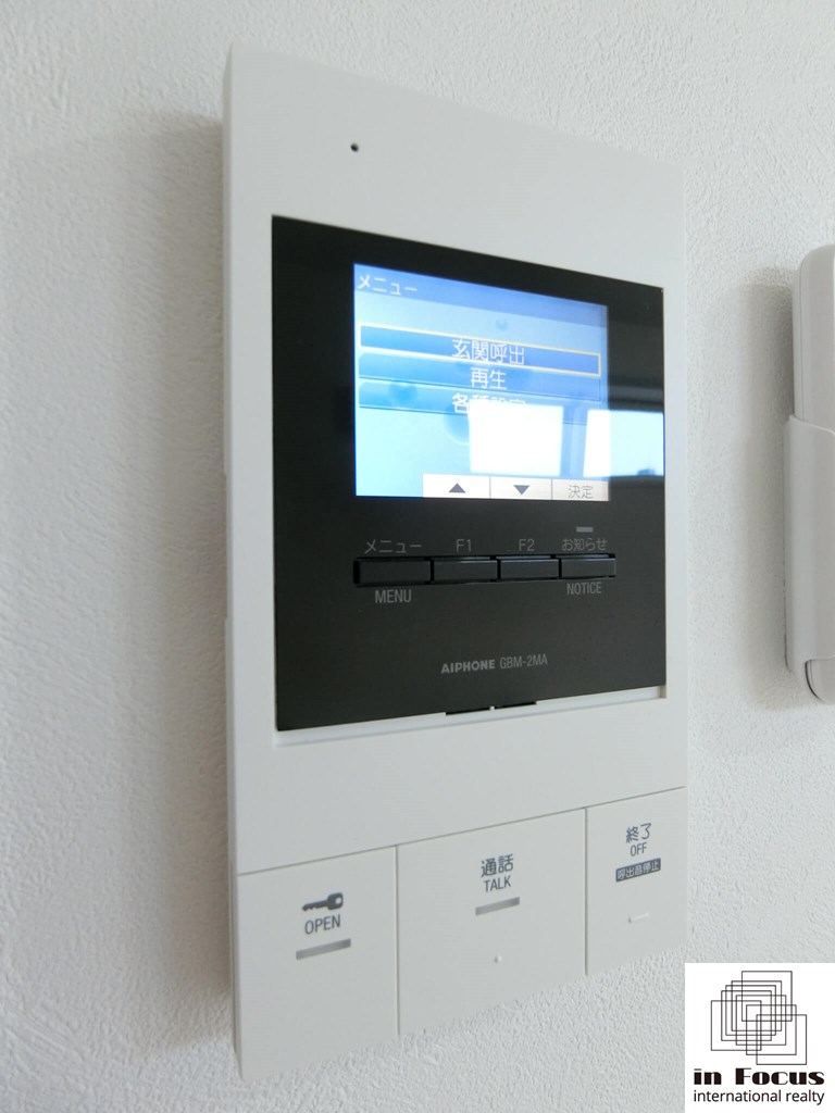セキュリティ　来客の顔が見える安心のTVモニターホン