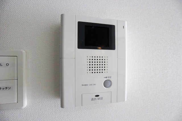 セキュリティ　モニター付きです