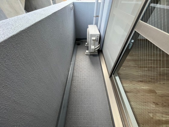 バルコニー　※別部屋の写真です