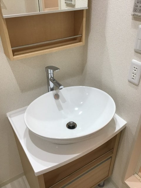 洗面設備　独立洗面台付き♪