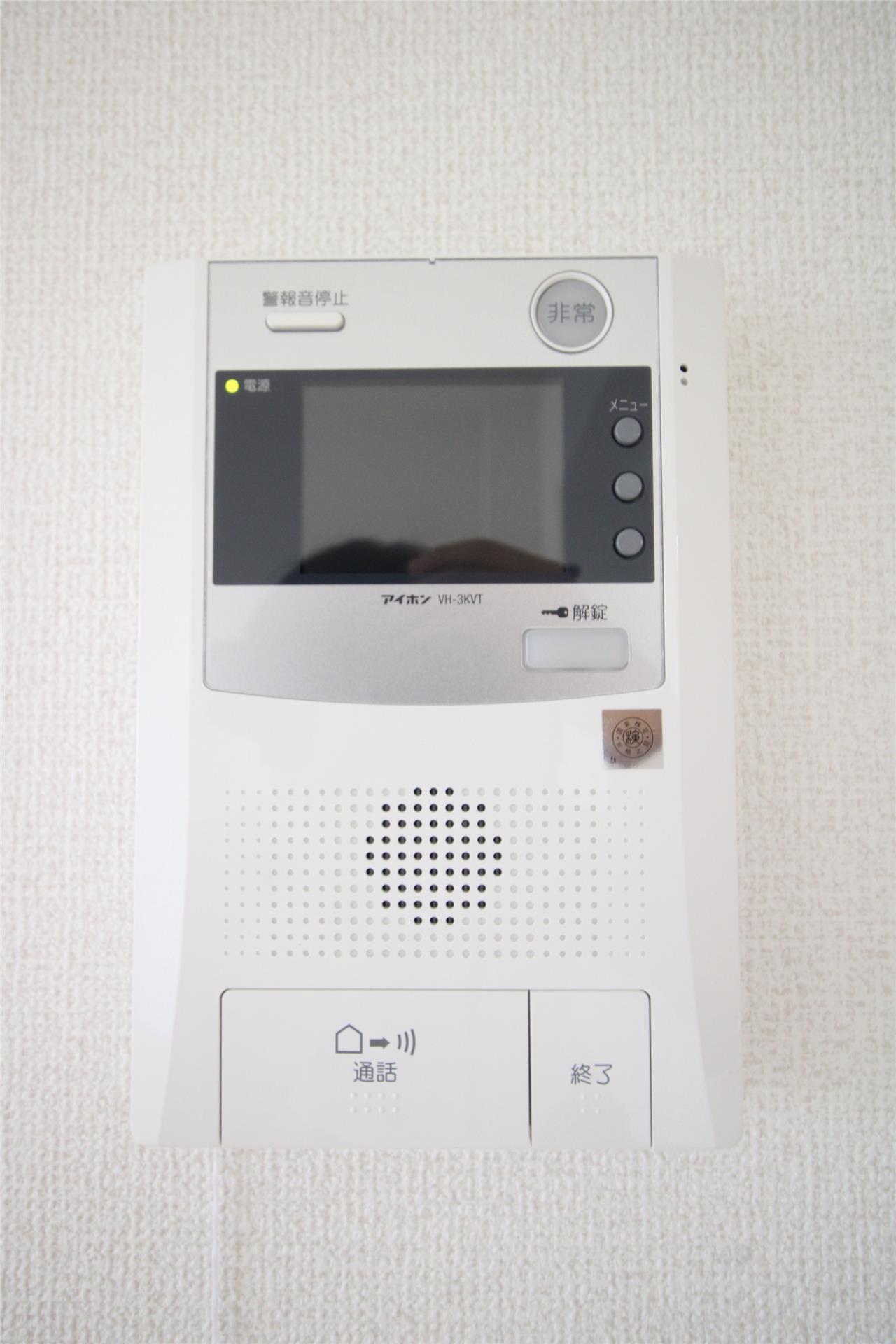 セキュリティ　TVモニタインターホン