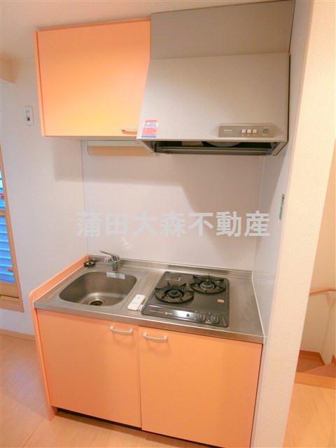 キッチン　2口ガスシステムキッチン