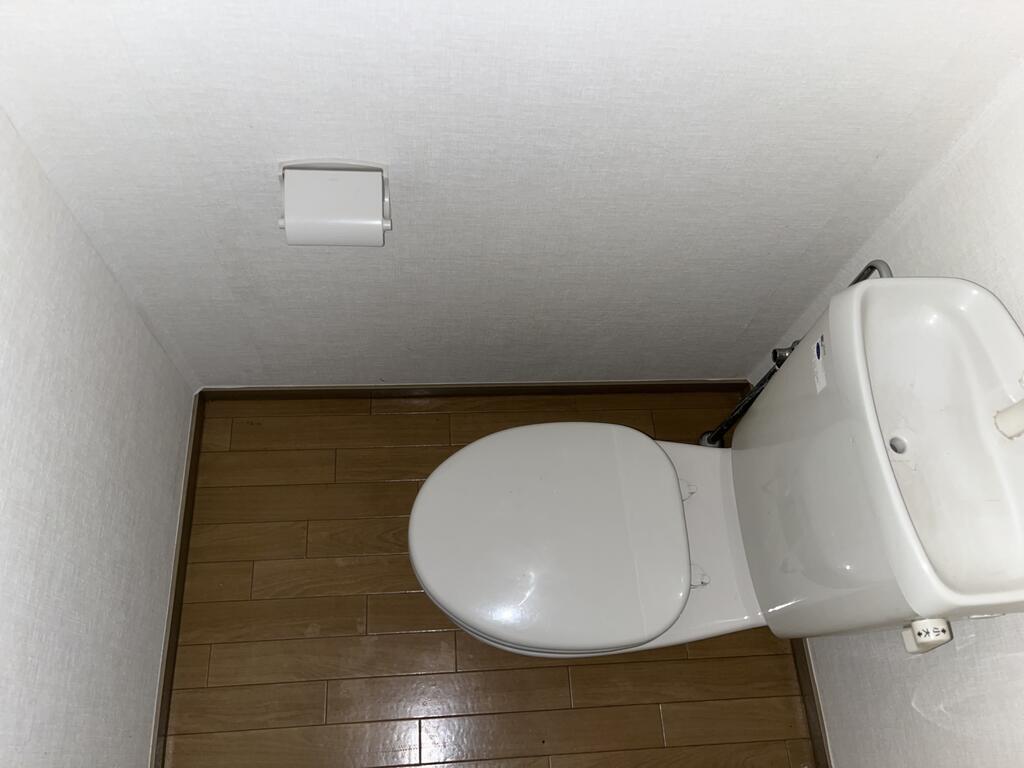 アパートメントハウスブルームA棟のトイレ写真