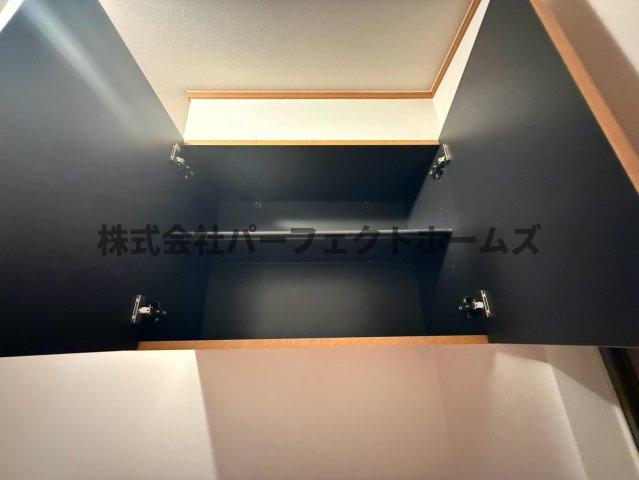 収納　収納のためのスペースです