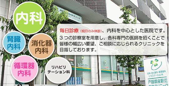 病院　戸越銀座駅近内科クリニック（病院）まで897m