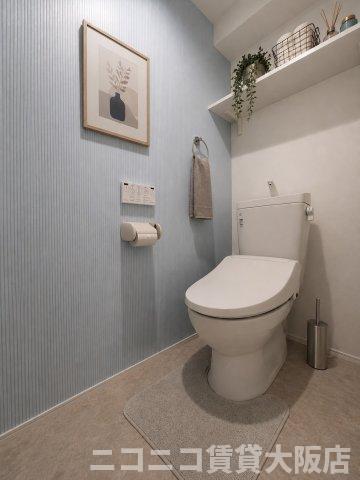 トイレ　CG画像です。家具家電付きではありません