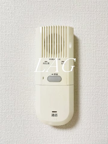 セキュリティ　インターフォンです。
