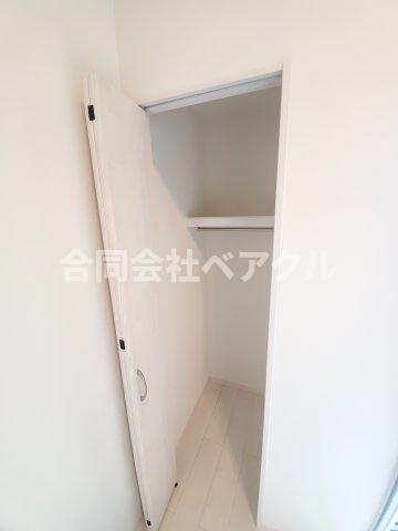 収納　収納のためのスペースです