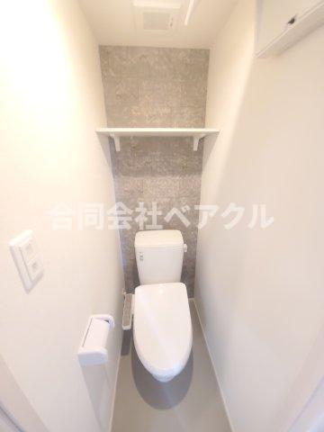 トイレ　ゆったりとした空間のトイレです