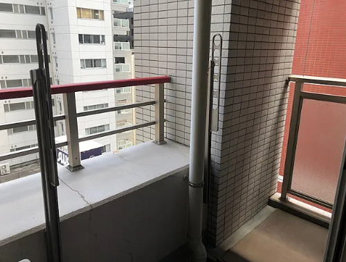 バルコニー　※別部屋の参考写真です。
