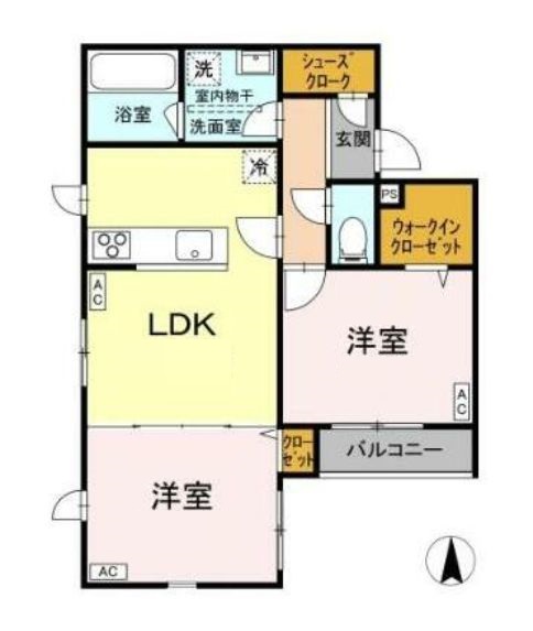 Bloom桜新町の間取り写真