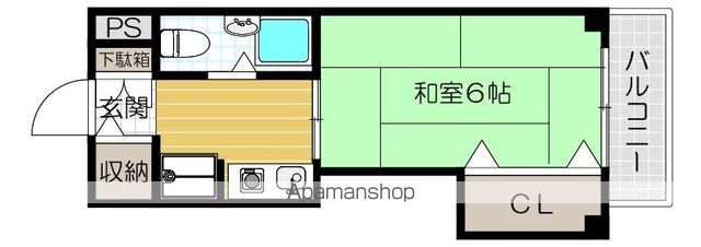 アメニティハイツ忍ケ丘の間取り写真
