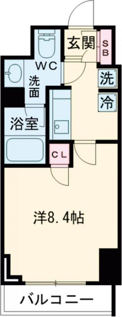 ラティエラ武蔵小山レジデンスの間取り写真