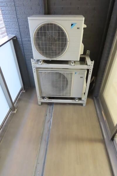 バルコニー　写真は同タイプ住居です。