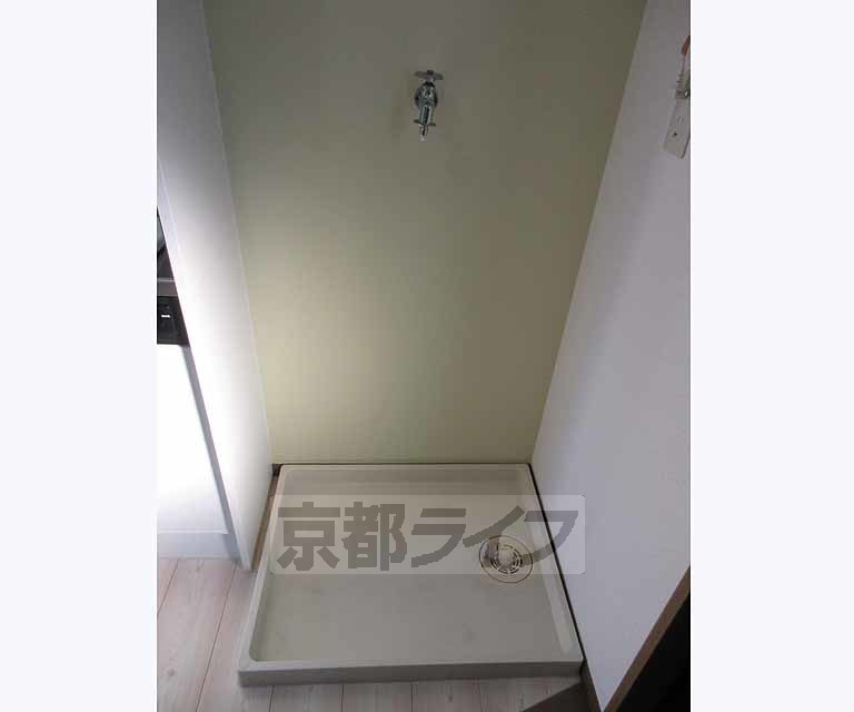 その他設備　洗濯機を置くことができます！