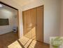 収納　寝室の収納です。部屋がすっきり片付きます。