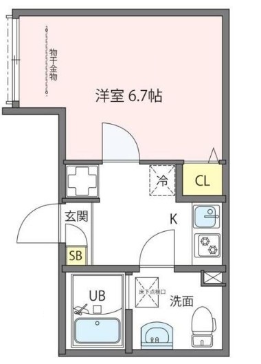 ANNEX三河島の間取り写真
